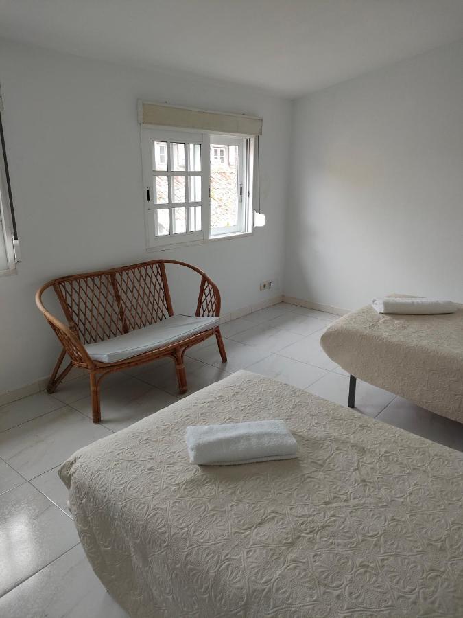 Pension Mar De Rosa Villanueva De Arosa Exteriör bild
