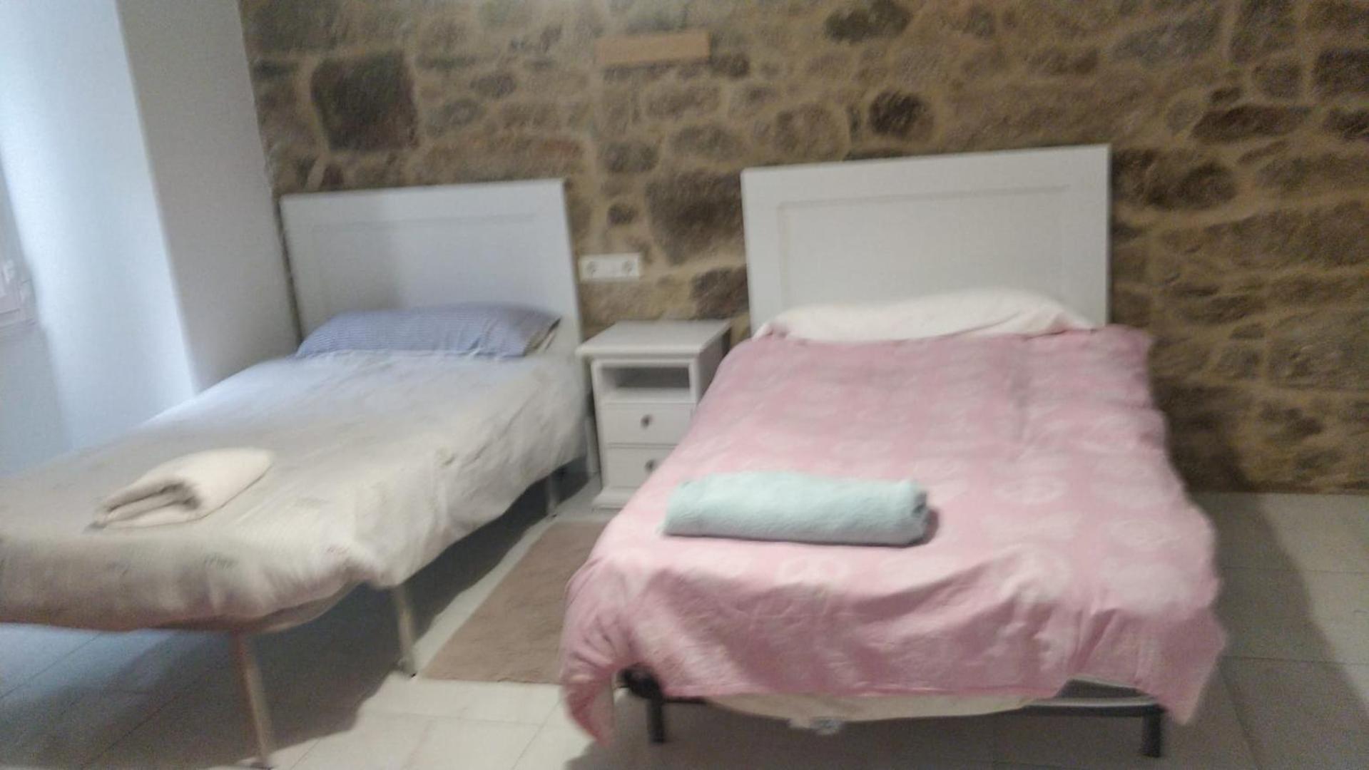 Pension Mar De Rosa Villanueva De Arosa Rum bild